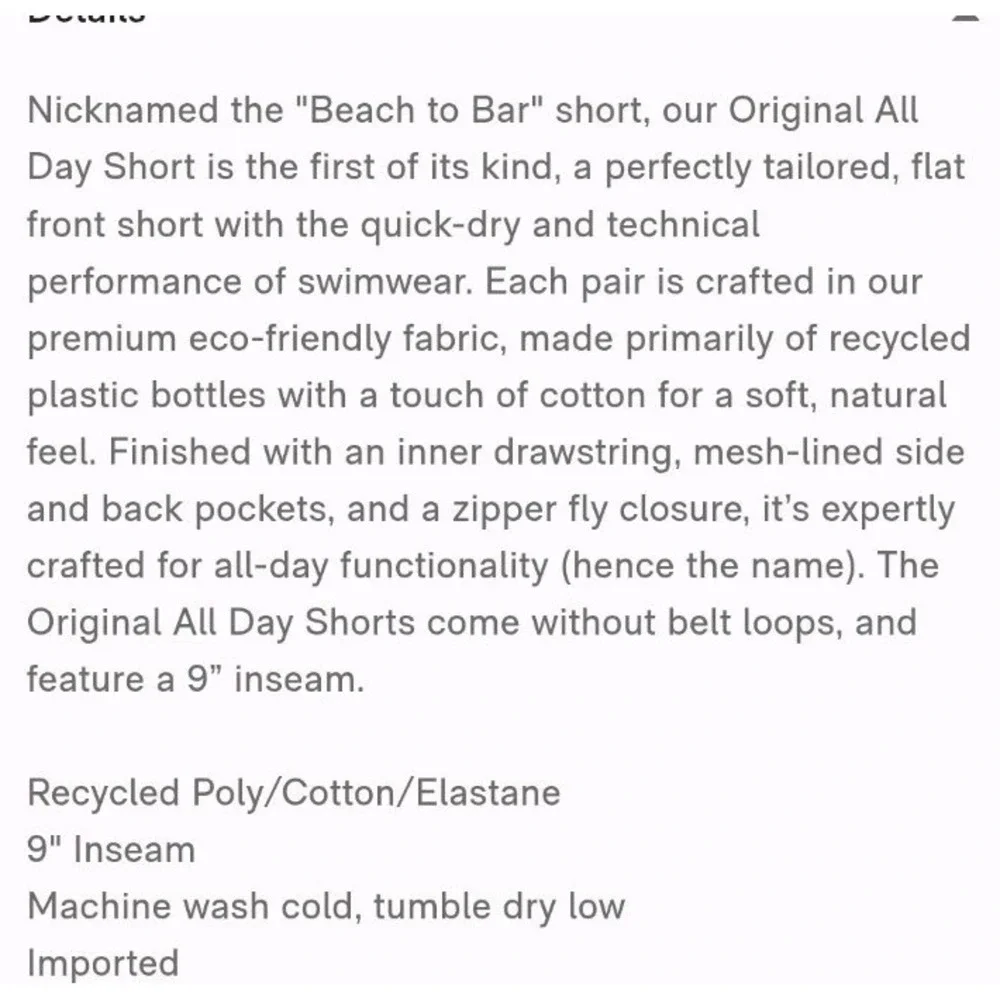 Faherty Original All Day Shorts Size 29 Salmon Inside Drawstring 